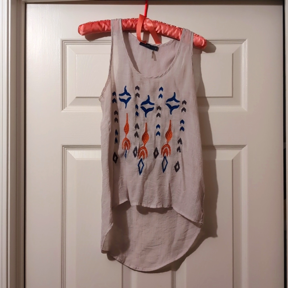 Sheer Tunic Tank THML XS